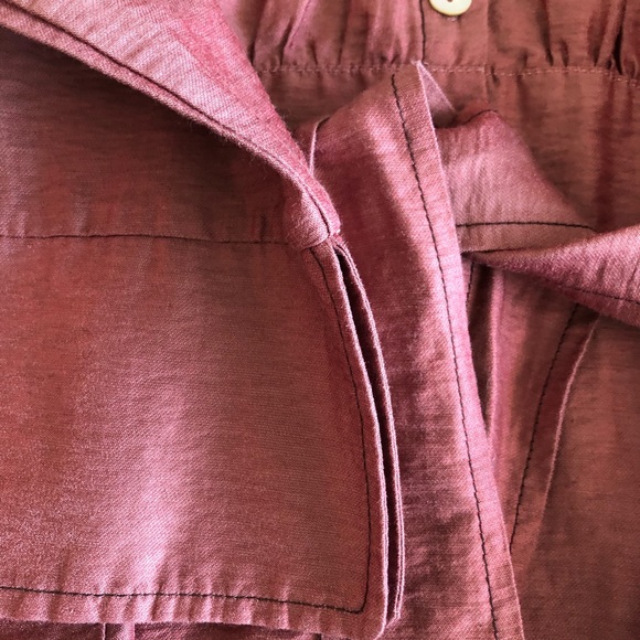 🦩Farinaz Designer Belted Blouse in Soft Pink🦩 - Picture 4 of 10